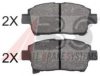 TOYOT 044650W080 Brake Pad Set, disc brake